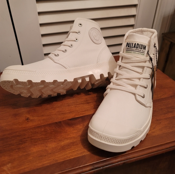 Palladium Boots Womens Star white 38 size 7 - Picture 4 of 5